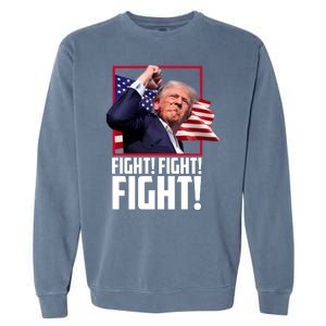 Donald Trump Fight Usa Pennsylvania Election Garment-Dyed Sweatshirt