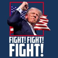 Donald Trump Fight Usa Pennsylvania Election Tall T-Shirt