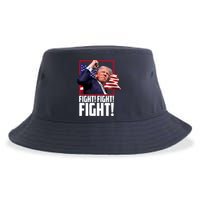 Donald Trump Fight Usa Pennsylvania Election Sustainable Bucket Hat