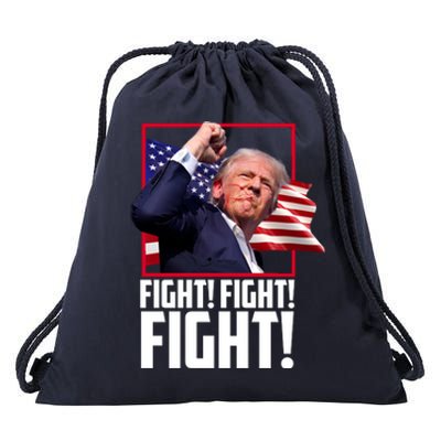 Donald Trump Fight Usa Pennsylvania Election Drawstring Bag