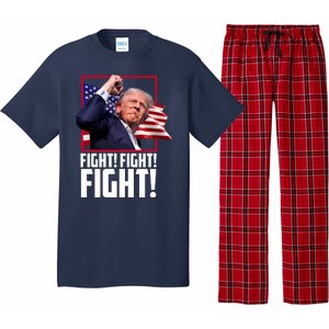 Donald Trump Fight Usa Pennsylvania Election Pajama Set