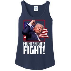 Donald Trump Fight Usa Pennsylvania Election Ladies Essential Tank