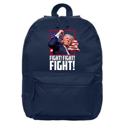 Donald Trump Fight Usa Pennsylvania Election 16 in Basic Backpack