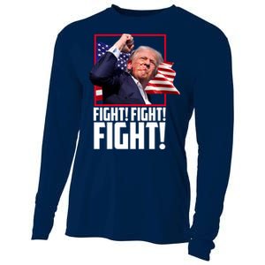 Donald Trump Fight Usa Pennsylvania Election Cooling Performance Long Sleeve Crew