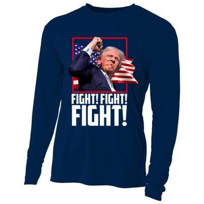 Donald Trump Fight Usa Pennsylvania Election Cooling Performance Long Sleeve Crew