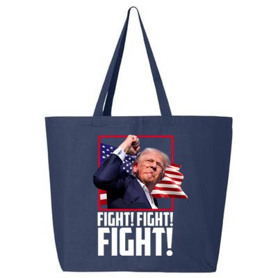 Donald Trump Fight Usa Pennsylvania Election 25L Jumbo Tote