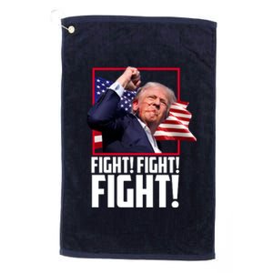 Donald Trump Fight Usa Pennsylvania Election Platinum Collection Golf Towel