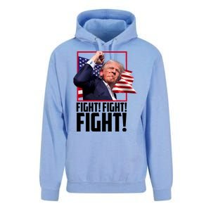 Donald Trump Fight Usa Pennsylvania Election Unisex Surf Hoodie