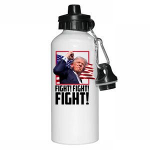 Donald Trump Fight Usa Pennsylvania Election Aluminum Water Bottle