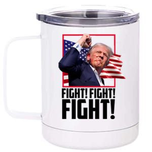 Donald Trump Fight Usa Pennsylvania Election 12 oz Stainless Steel Tumbler Cup