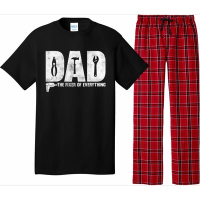 Dad The Fixer Of Everything Funny FatherS Day Dads Saying Pajama Set