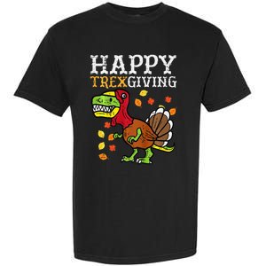 Dinosaur Thanksgiving Feast Celebration Garment-Dyed Heavyweight T-Shirt