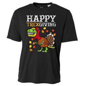 Dinosaur Thanksgiving Feast Celebration Cooling Performance Crew T-Shirt