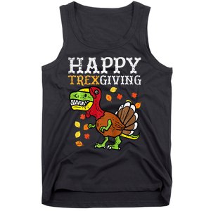 Dinosaur Thanksgiving Feast Celebration Tank Top