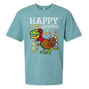 Dinosaur Thanksgiving Feast Celebration Sueded Cloud Jersey T-Shirt