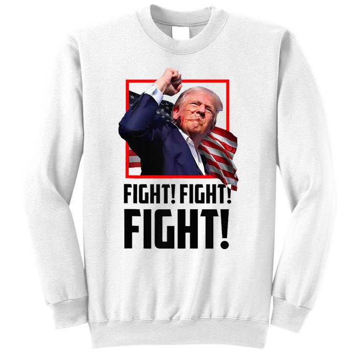 Donald Trump Fight Fighting Fighters Supporters Americans Sweatshirt