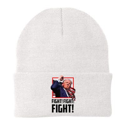 Donald Trump Fight Fighting Fighters Supporters Americans Knit Cap Winter Beanie