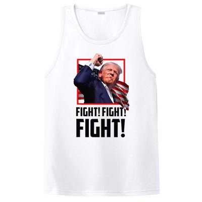 Donald Trump Fight Fighting Fighters Supporters Americans PosiCharge Competitor Tank