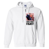 Donald Trump Fight Fighting Fighters Supporters Americans Full Zip Hoodie