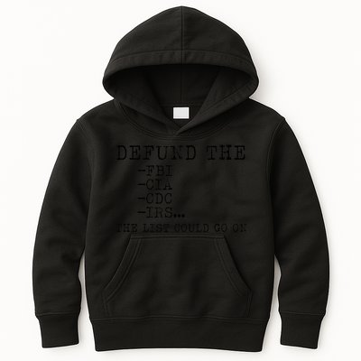 DEFUND THE FBI Kids Hoodie