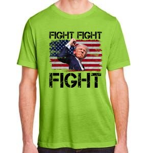 Donald Trump Fight Fight Fight Adult ChromaSoft Performance T-Shirt