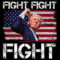 Donald Trump Fight Fight Fight Apron