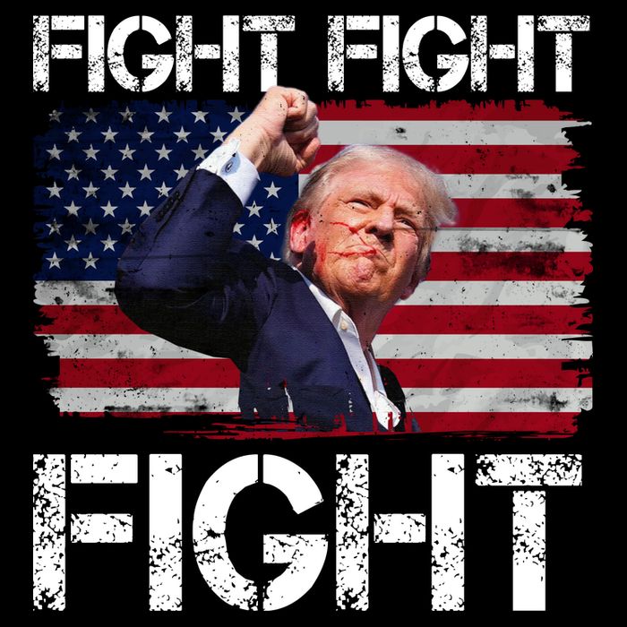 Donald Trump Fight Fight Fight Apron