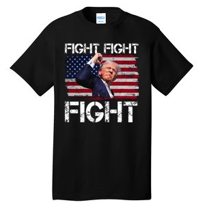 Donald Trump Fight Fight Fight Tall T-Shirt