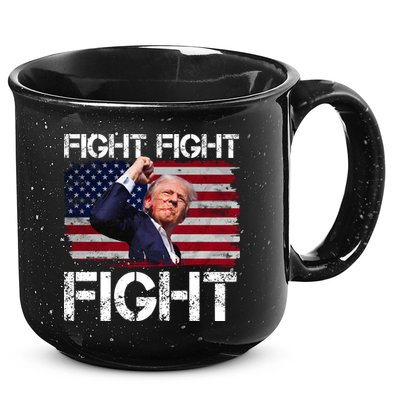 Donald Trump Fight Fight Fight 15oz Campfire Ceramic Mug