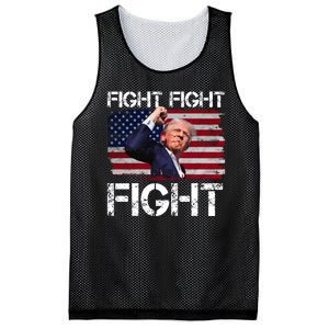 Donald Trump Fight Fight Fight Mesh Reversible Basketball Jersey Tank