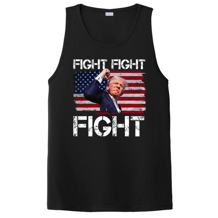 Donald Trump Fight Fight Fight PosiCharge Competitor Tank