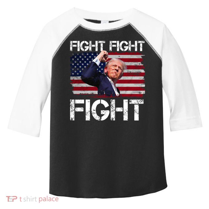 Donald Trump Fight Fight Fight Toddler Fine Jersey T-Shirt