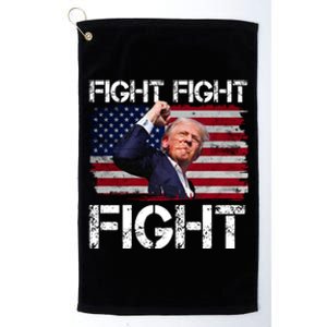 Donald Trump Fight Fight Fight Platinum Collection Golf Towel