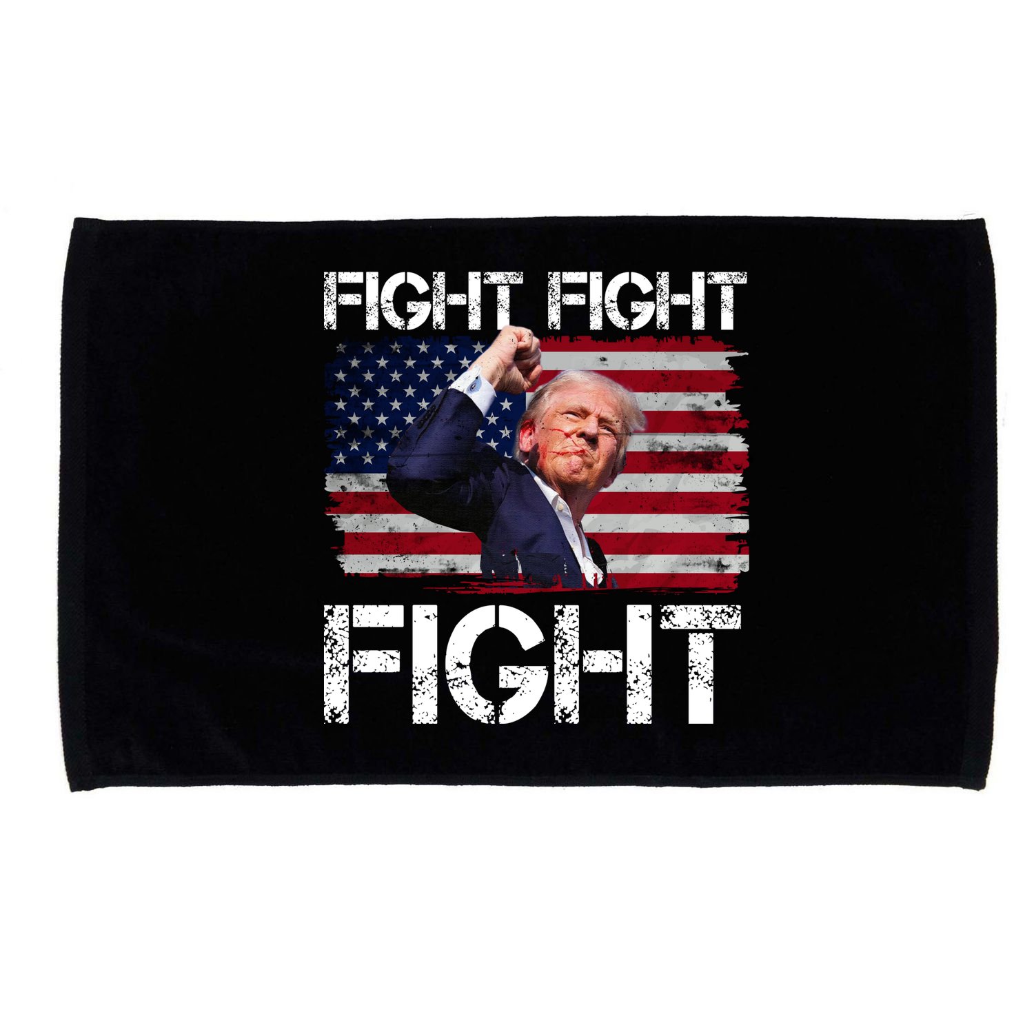 Donald Trump Fight Fight Fight Microfiber Hand Towel