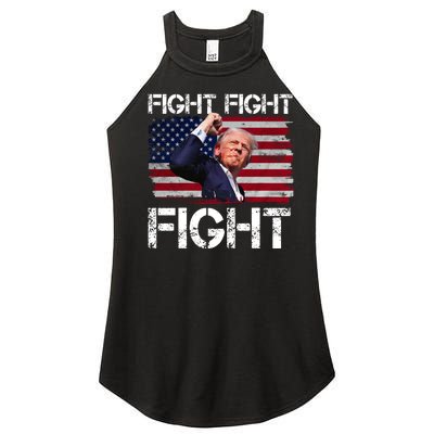 Donald Trump Fight Fight Fight Women's Perfect Tri Rocker Tank