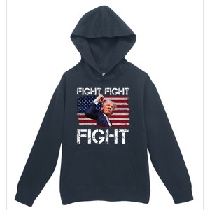 Donald Trump Fight Fight Fight Urban Pullover Hoodie