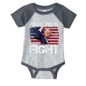 Donald Trump Fight Fight Fight Infant Baby Jersey Bodysuit