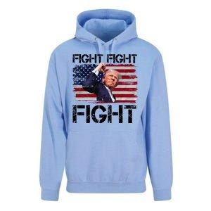 Donald Trump Fight Fight Fight Unisex Surf Hoodie