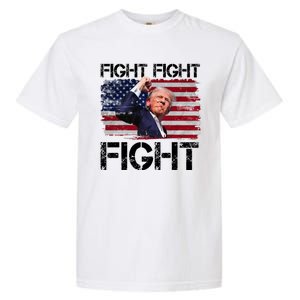 Donald Trump Fight Fight Fight Garment-Dyed Heavyweight T-Shirt