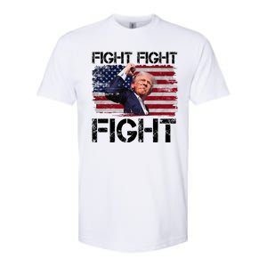 Donald Trump Fight Fight Fight Softstyle CVC T-Shirt