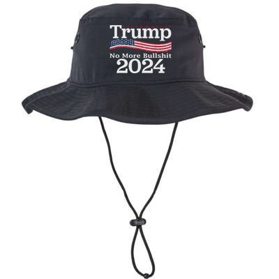 Donald Trump For President 2024 No More Bullshit Legacy Cool Fit Booney Bucket Hat