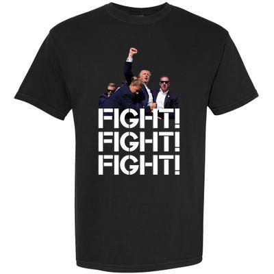 Donald Trump Fight Fight Fight Save America Garment-Dyed Heavyweight T-Shirt