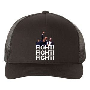 Donald Trump Fight Fight Fight Save America Yupoong Adult 5-Panel Trucker Hat