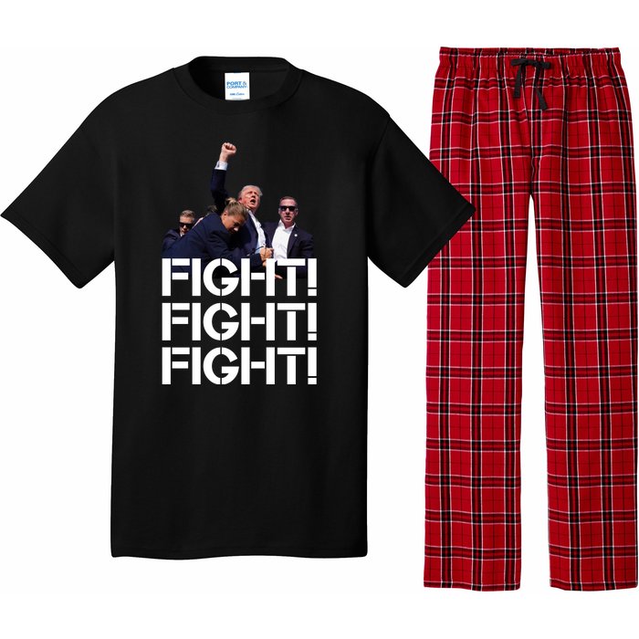 Donald Trump Fight Fight Fight Save America Pajama Set