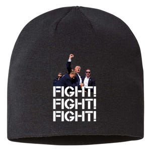 Donald Trump Fight Fight Fight Save America Sustainable Beanie