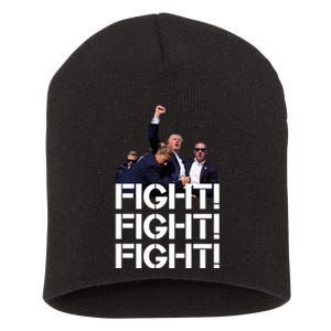 Donald Trump Fight Fight Fight Save America Short Acrylic Beanie