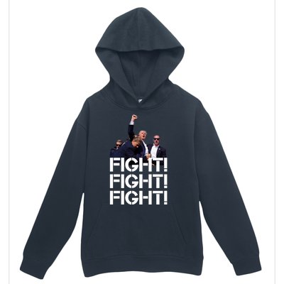 Donald Trump Fight Fight Fight Save America Urban Pullover Hoodie