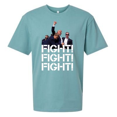 Donald Trump Fight Fight Fight Save America Sueded Cloud Jersey T-Shirt