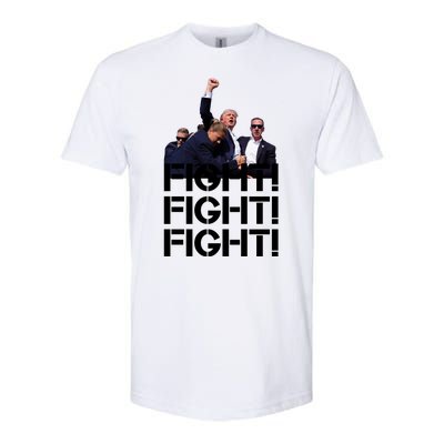 Donald Trump Fight Fight Fight Save America Softstyle CVC T-Shirt