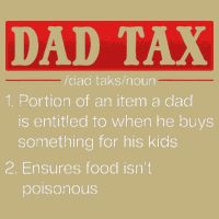 Dad Tax Funny Dad Tax Definition Fathers Day Hoodie
